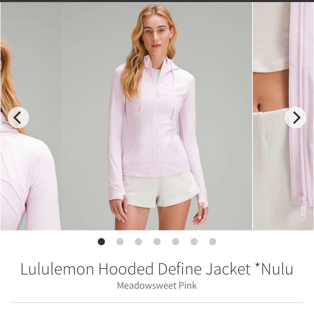 Lululemon Hooded Define Jacket Nulu